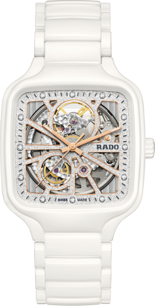 True Square Automatic Open Heart Sparkling